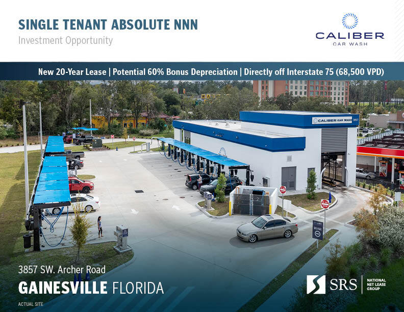 3857 SW Archer Rd, Gainesville, FL 32608 Caliber Car Wash