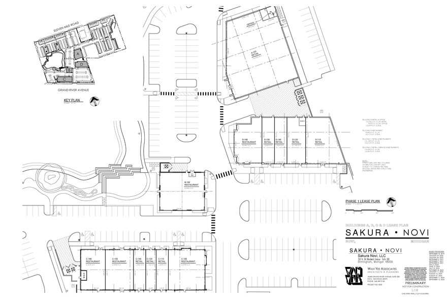 42768 Grand River Ave, Novi, MI for lease - Site Plan - Image 2 of 4