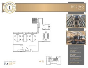 1 N La Salle St, Chicago, IL for lease Floor Plan- Image 1 of 4