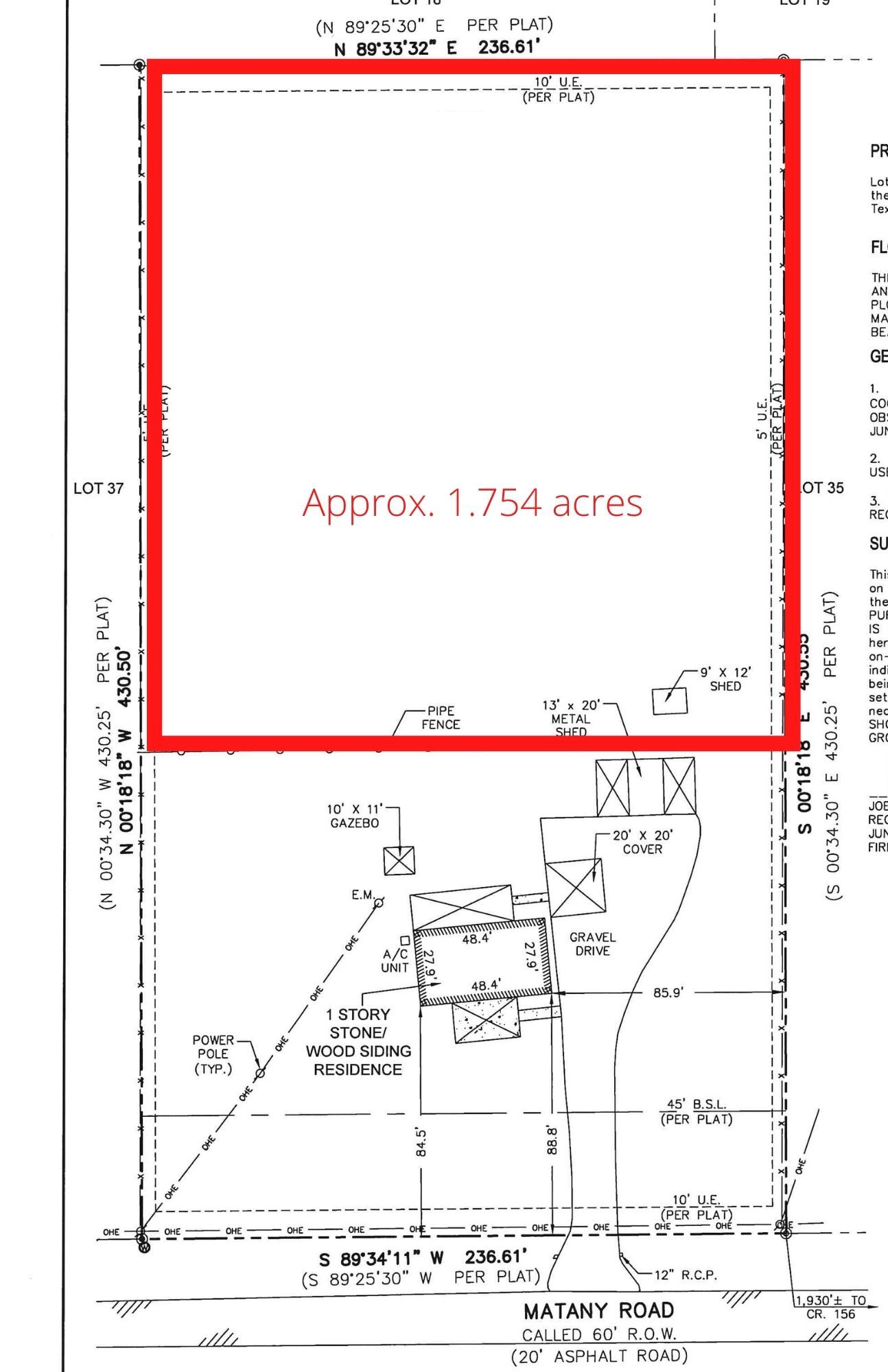 17551 Matany Rd, Justin, TX for sale Other- Image 1 of 1