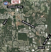 1825 Lockeway Dr, Alpharetta, GA - AERIAL  map view