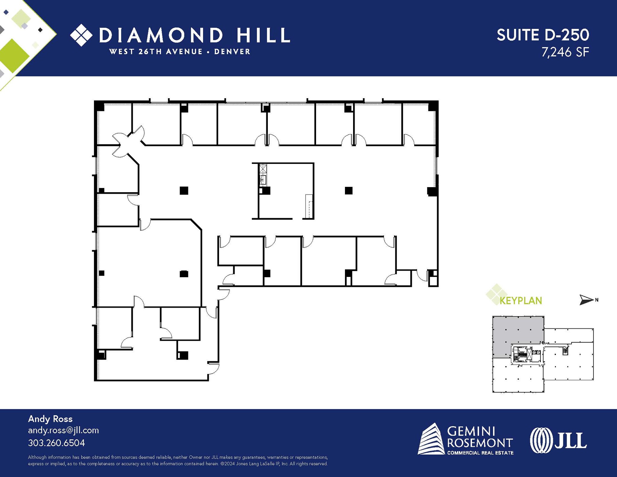 2490 W 26th Ave, Denver, CO for lease Floor Plan- Image 1 of 2