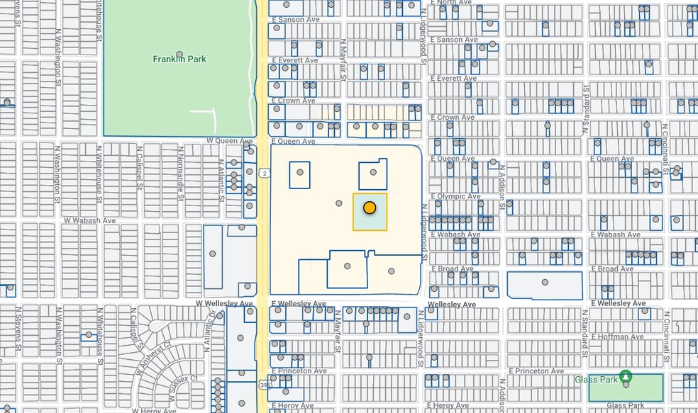 4730 N Division St, Spokane, WA for lease - Plat Map - Image 2 of 2