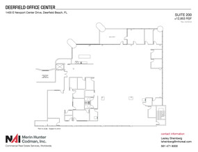 1400 E Newport Center Dr, Deerfield Beach, FL for lease Floor Plan- Image 1 of 1