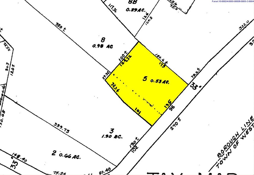 1164 Springfield Ave, Mountainside, NJ for lease - Plat Map - Image 3 of 24