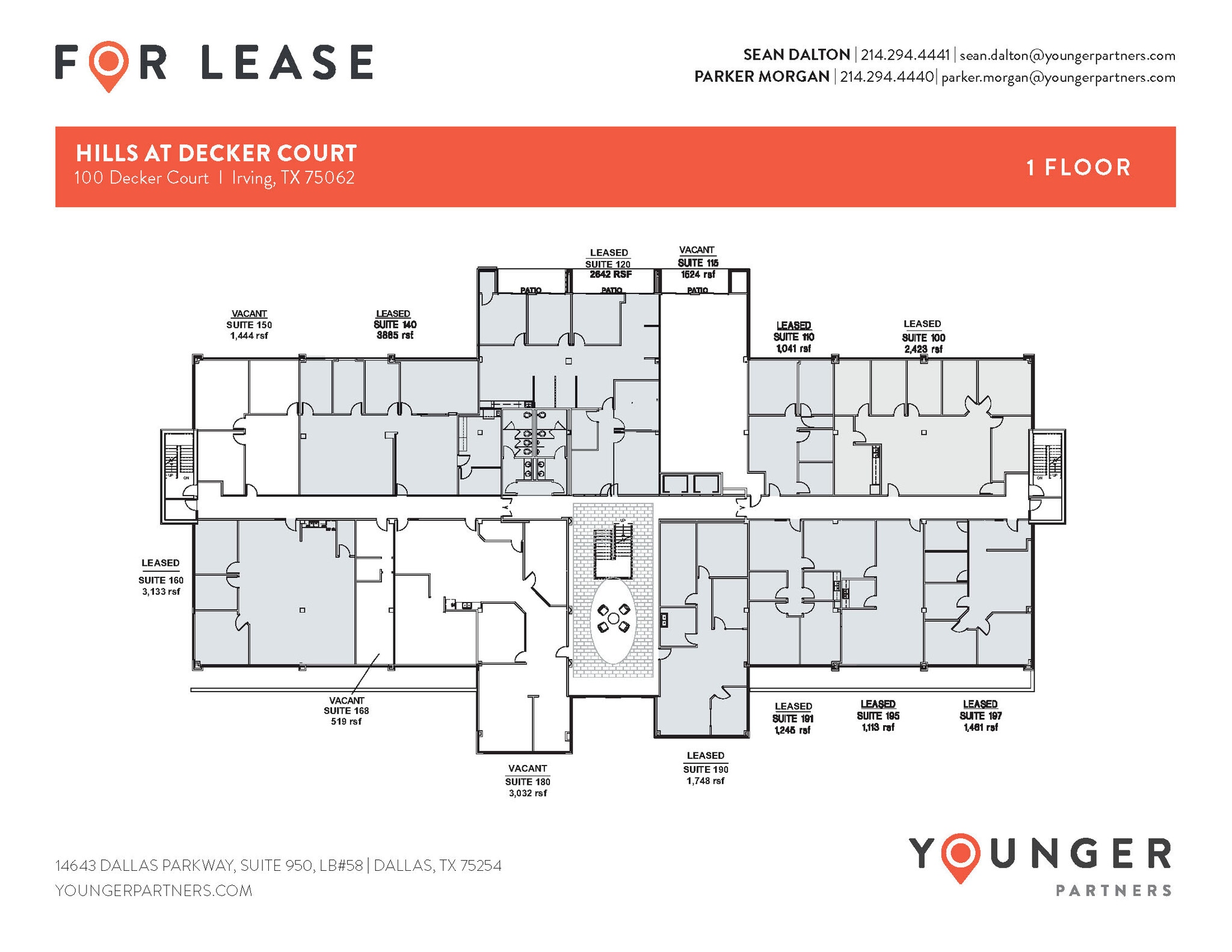 100 Decker Ct, Irving, TX for lease Floor Plan- Image 1 of 1