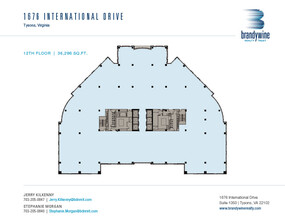 1676 International Dr, McLean, VA for lease Floor Plan- Image 1 of 1