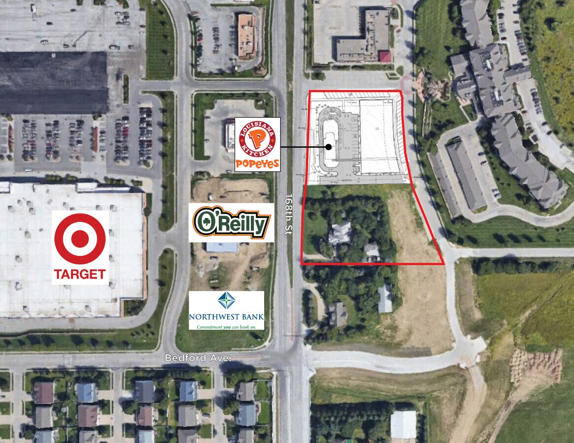 168th & Bedford, Omaha, NE 68116