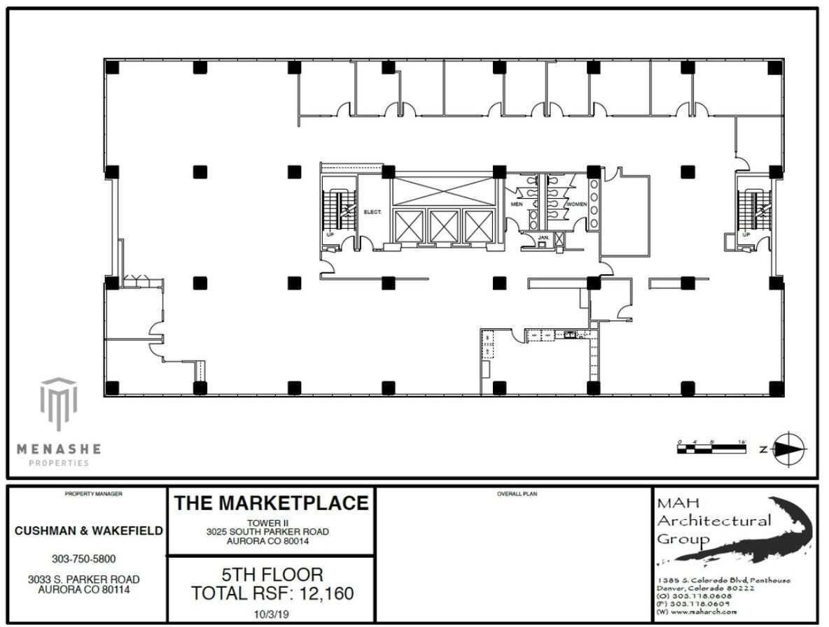 3025 S Parker Rd, Aurora, CO for lease Floor Plan- Image 1 of 1