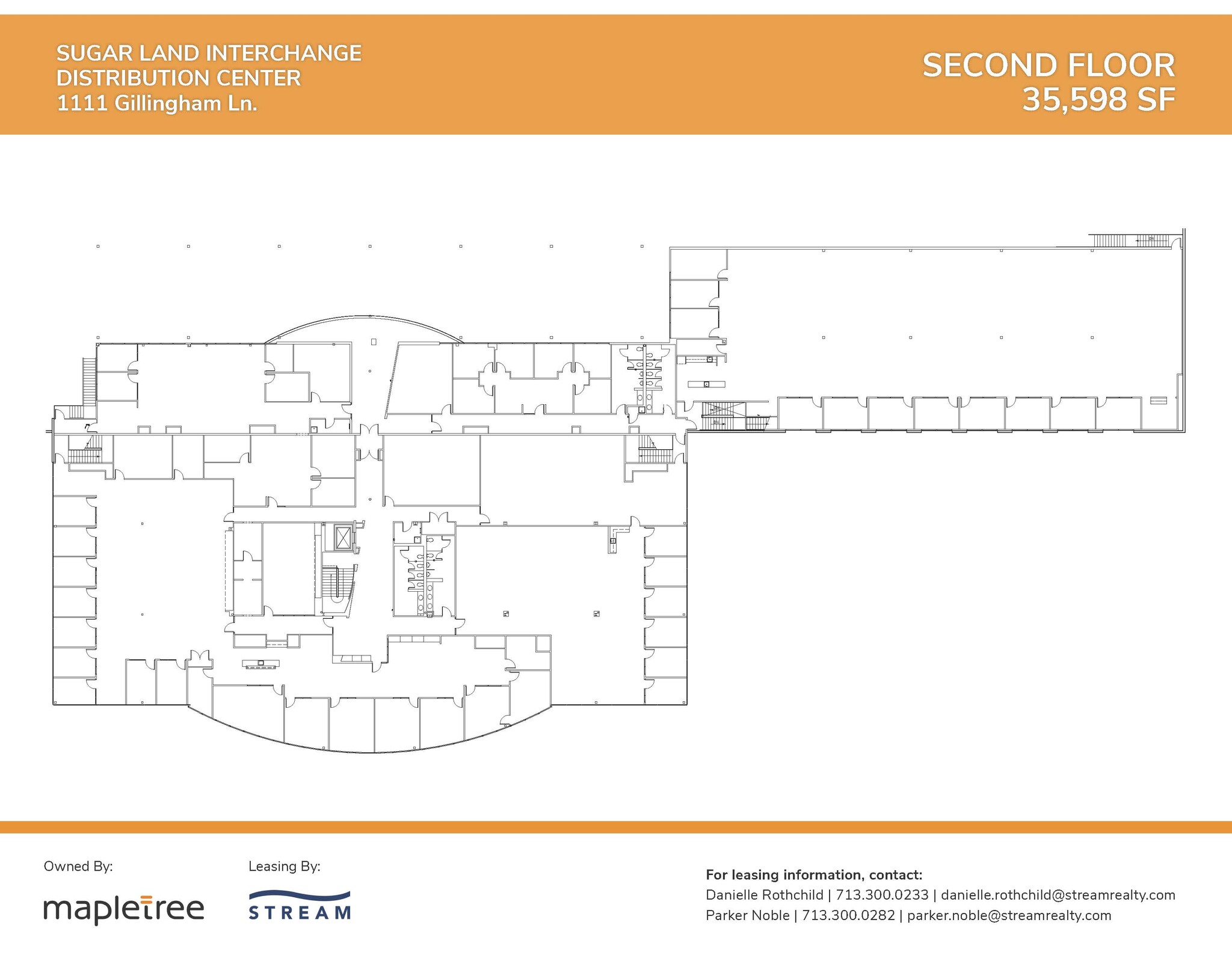 1111-1113 Gillingham Ln, Sugar Land, TX for lease Floor Plan- Image 1 of 1