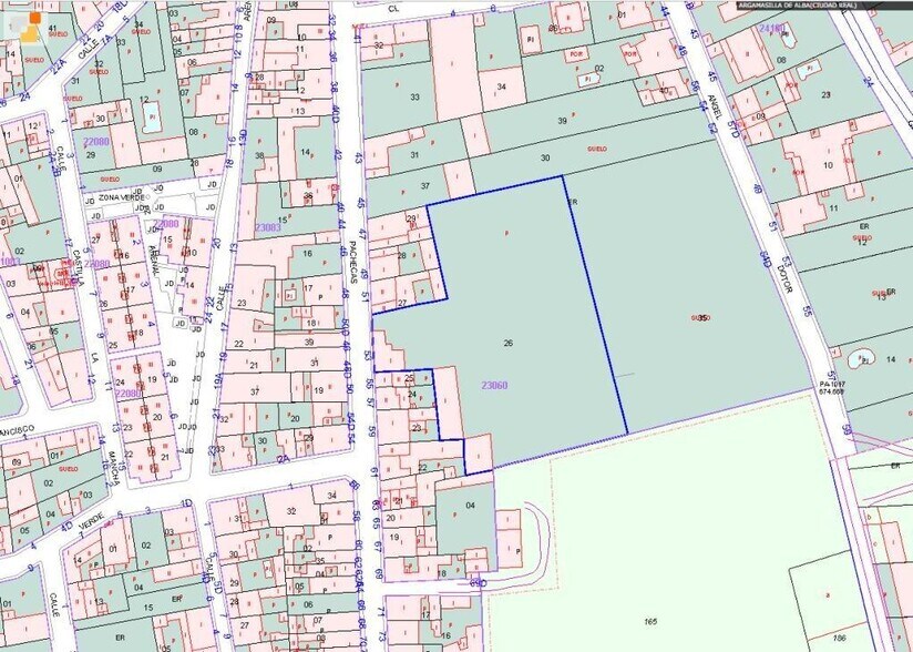 Industrial in Argamasilla de Alba, Ciudad Real for sale - Plat Map - Image 3 of 3