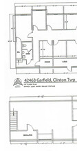 42463-42469 Garfield Rd, Clinton Township, MI for lease Floor Plan- Image 2 of 2