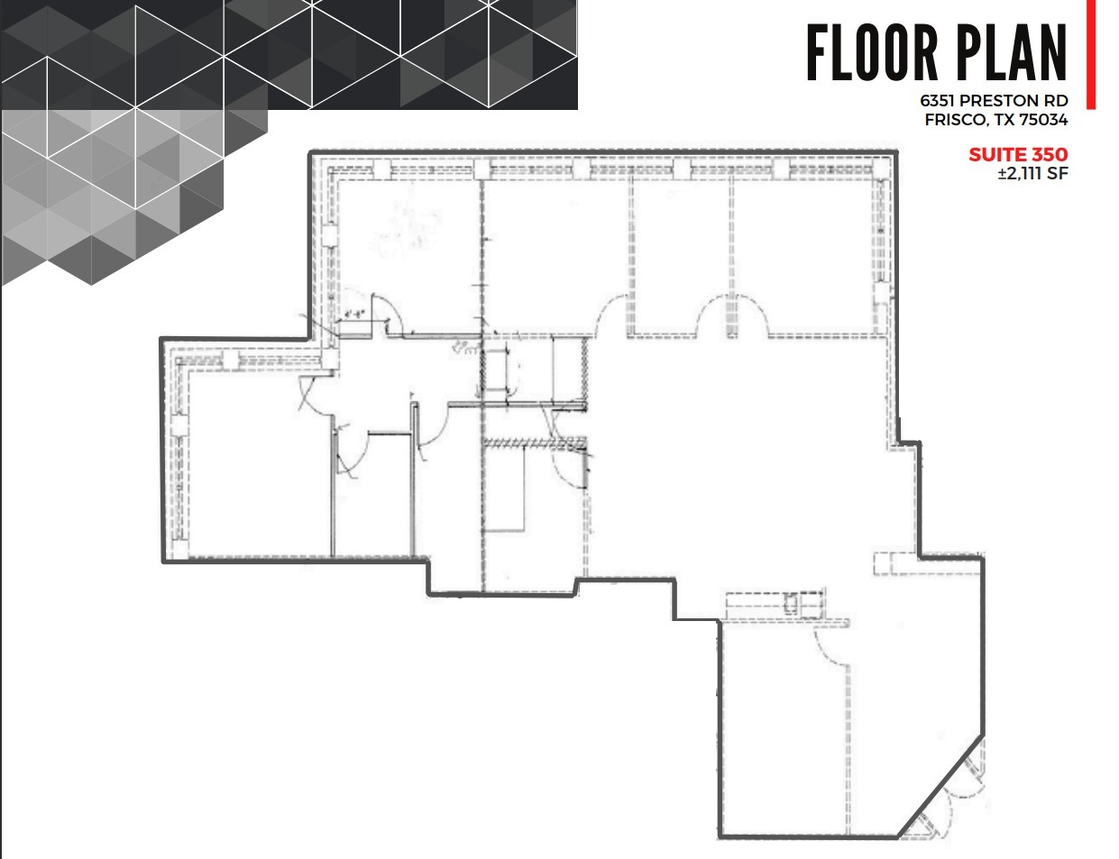 6351 Preston Rd, Frisco, TX for lease Floor Plan- Image 1 of 1