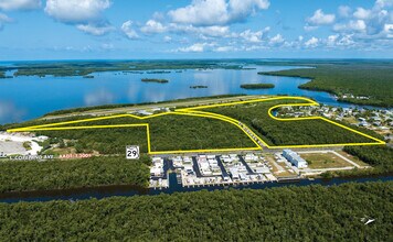 E.C. Airpark Road & Copeland Ave. S., Everglades City, FL - aerial  map view - Image1