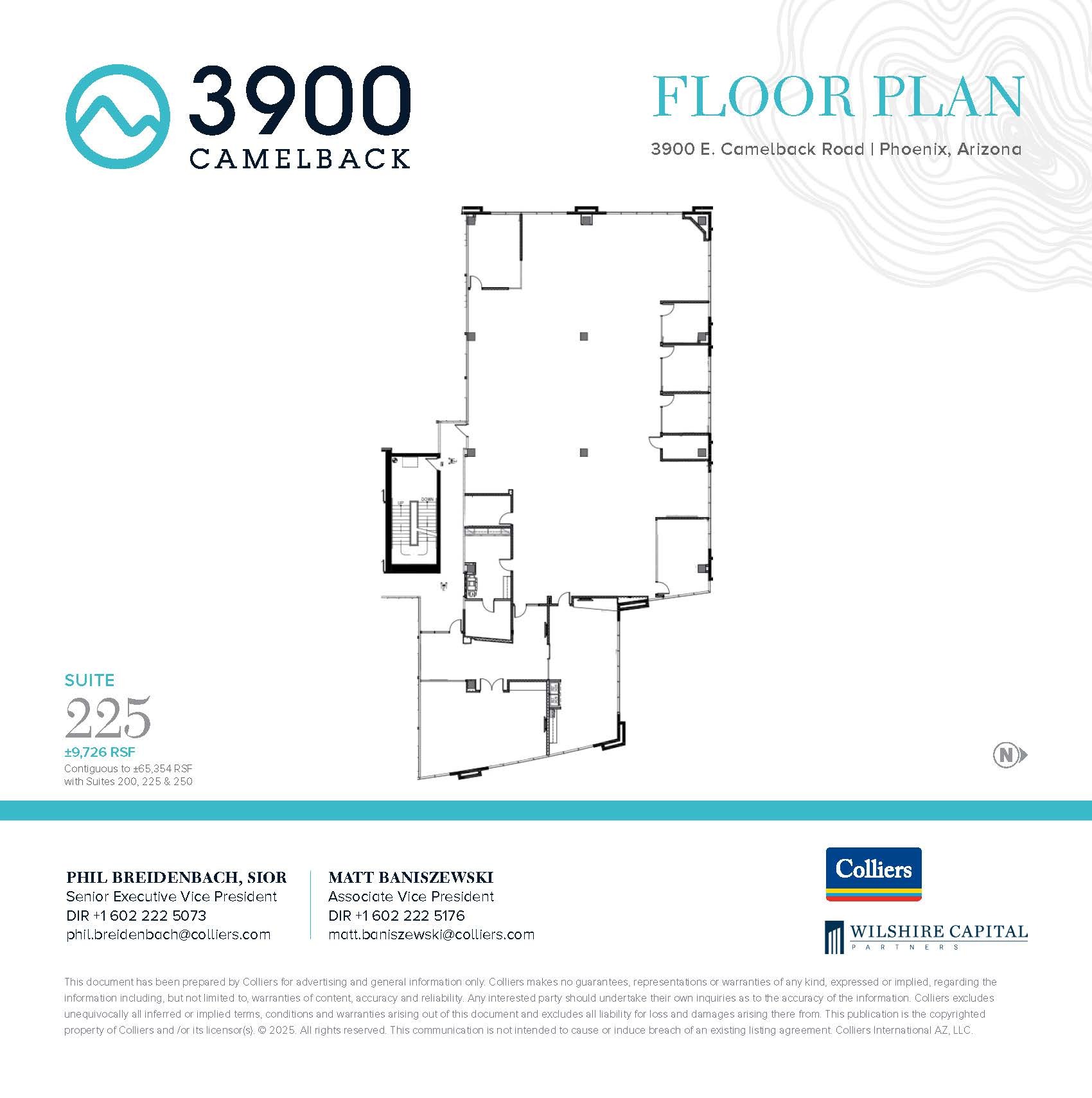 3900 E Camelback Rd, Phoenix, AZ for lease Floor Plan- Image 1 of 1