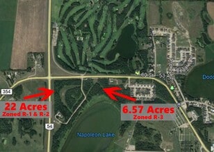 5650 Lakeside Way, Innisfail, AB - AERIAL map view - Image1