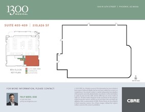 1300 N 12th St, Phoenix, AZ for lease Floor Plan- Image 1 of 1