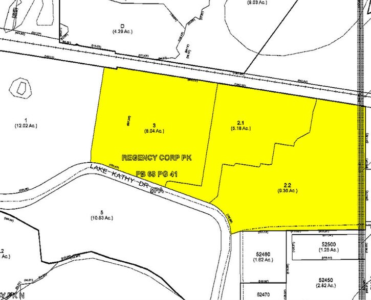 599 Lake Kathy Dr, Brandon, FL for lease - Plat Map - Image 2 of 49