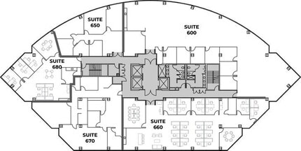 4660 La Jolla Village Dr, San Diego, CA for lease Floor Plan- Image 1 of 1