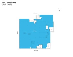 1540 Broadway, New York, NY for lease Site Plan- Image 1 of 2
