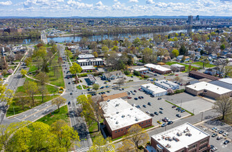 181 Park Ave, West Springfield, MA - aerial  map view