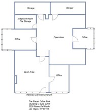 2310 Paseo Del Prado, Las Vegas, NV for lease Floor Plan- Image 1 of 1