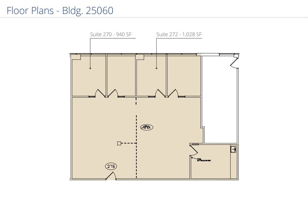 25031-25061 Avenue Stanford, Valencia, CA for lease Floor Plan- Image 1 of 1