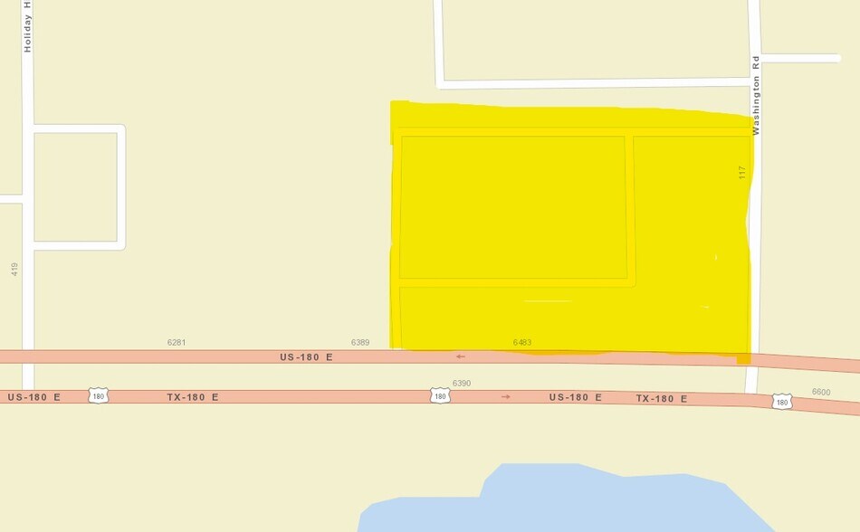 6801 U.S. Highway 180 E, Mineral Wells, TX for sale - Plat Map - Image 1 of 1