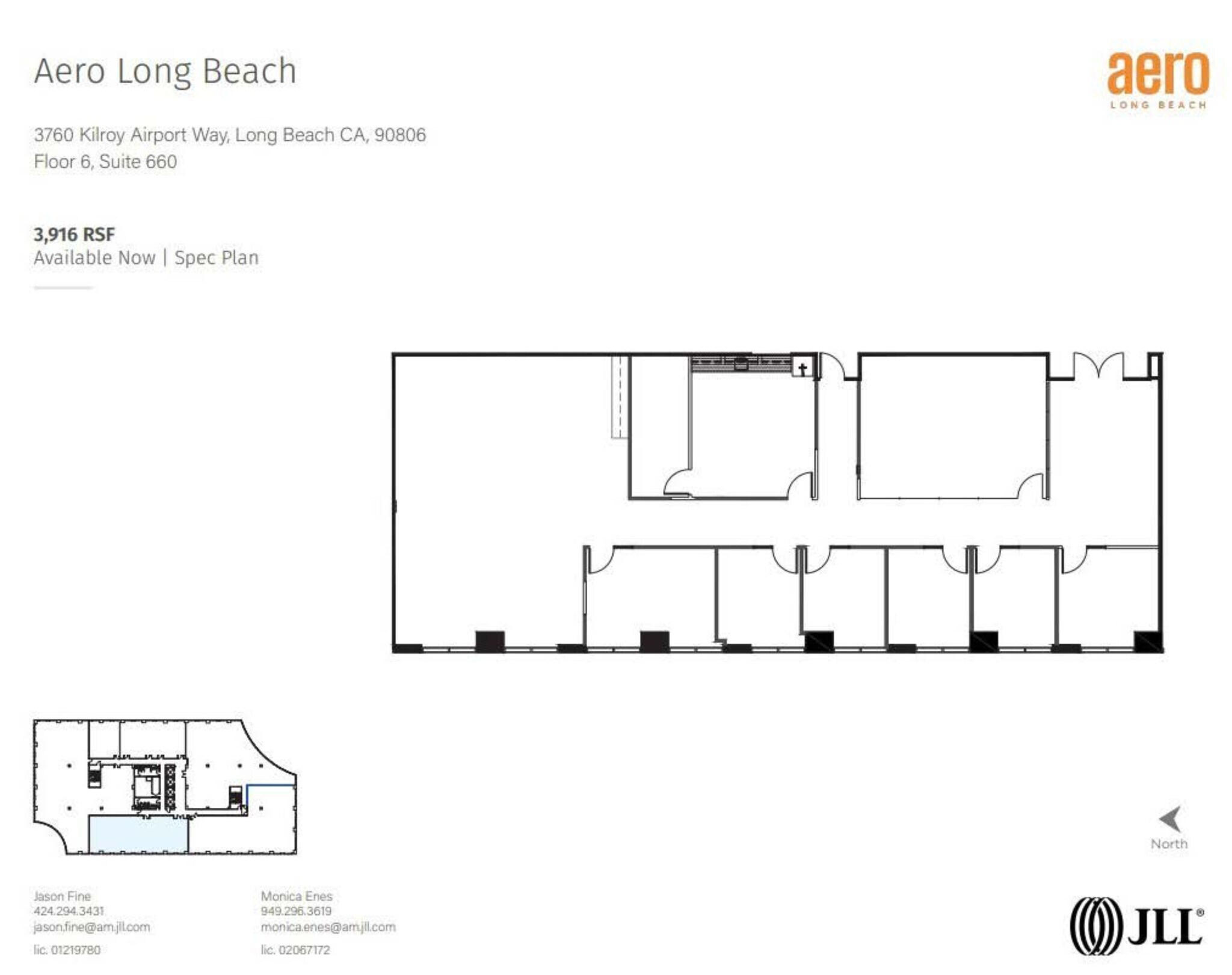 3900 Kilroy Airport Way, Long Beach, CA for lease Site Plan- Image 1 of 1