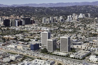 11111 Santa Monica Blvd, Los Angeles, CA - AERIAL  map view - Image1