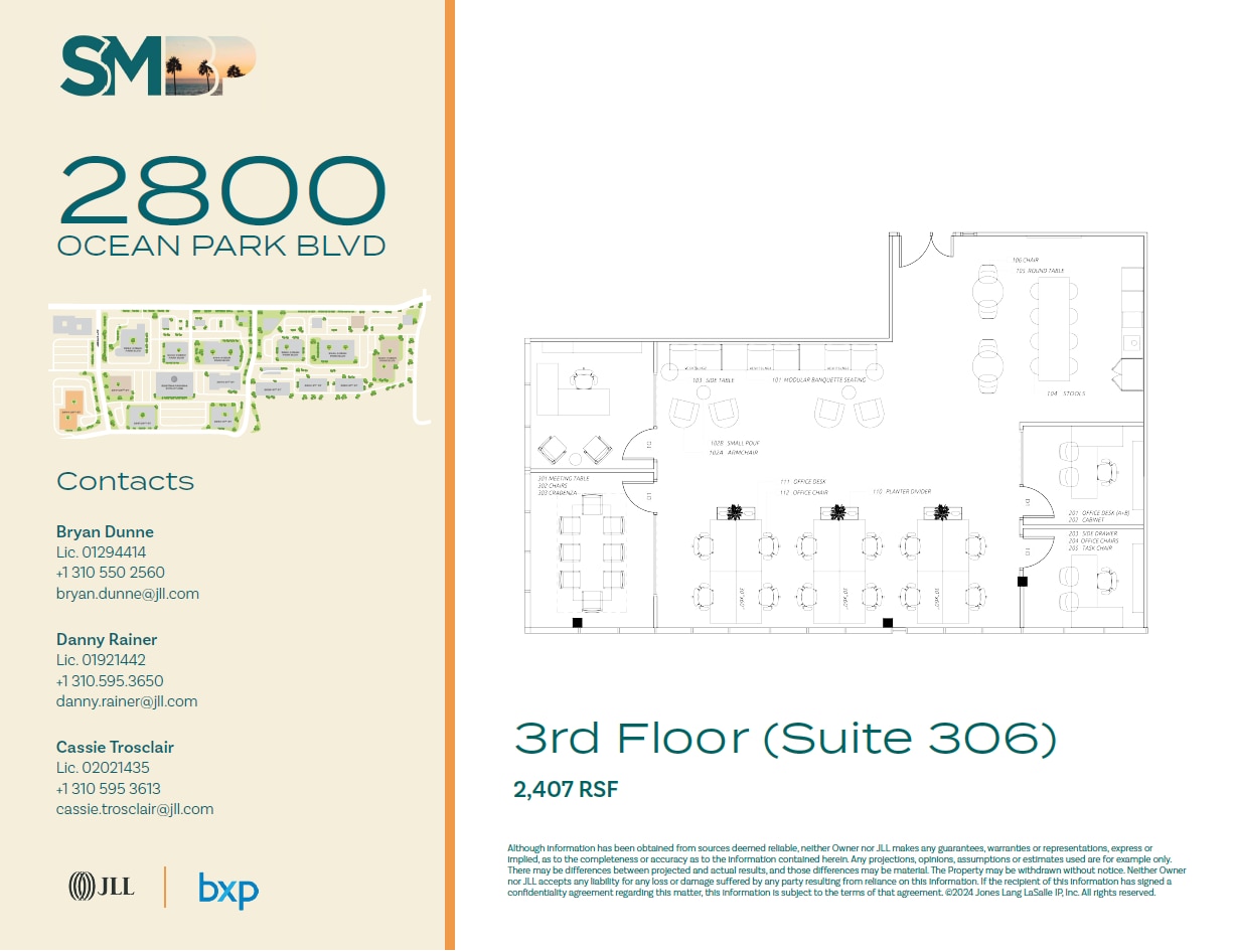 2800 28th St, Santa Monica, CA for lease Floor Plan- Image 1 of 1