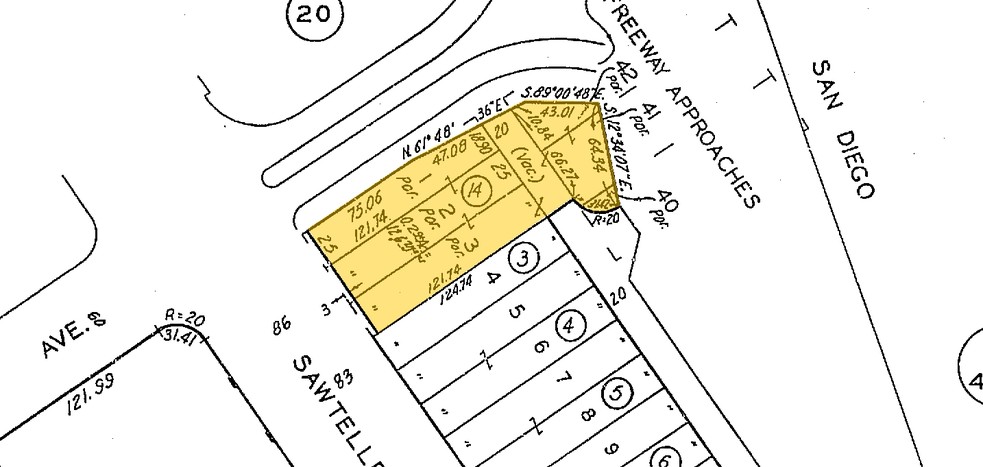 2304 Sawtelle Blvd, Los Angeles, CA for lease - Plat Map - Image 2 of 14