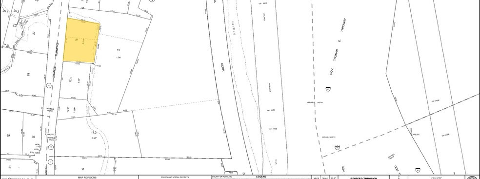 40 Orange Tpke, Sloatsburg, NY for sale - Plat Map - Image 1 of 1