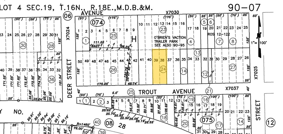 8345 Trout Ave, Kings Beach, CA for sale - Plat Map - Image 2 of 17