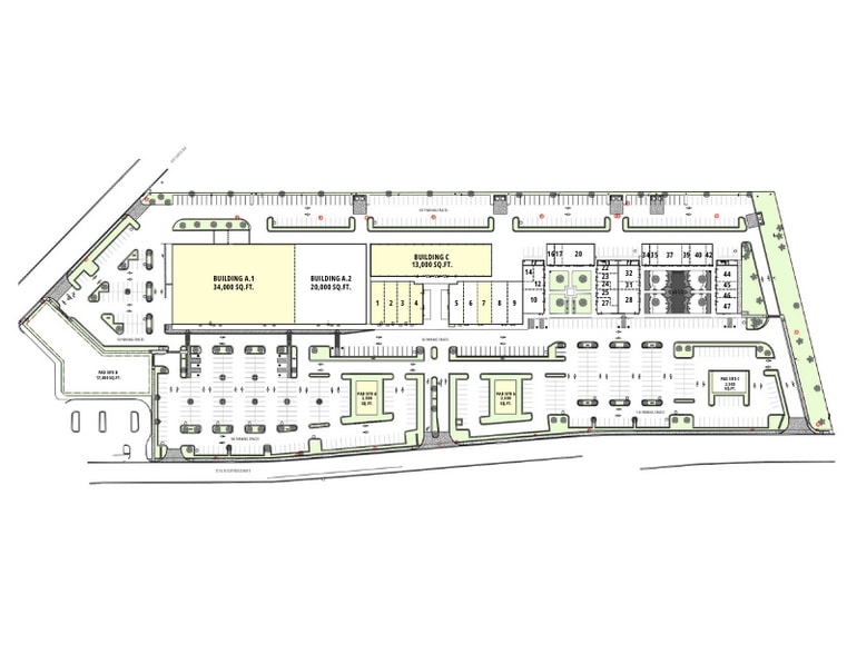 800 Frontage Rd, Brownsville, TX for lease - Floor Plan - Image 1 of 4