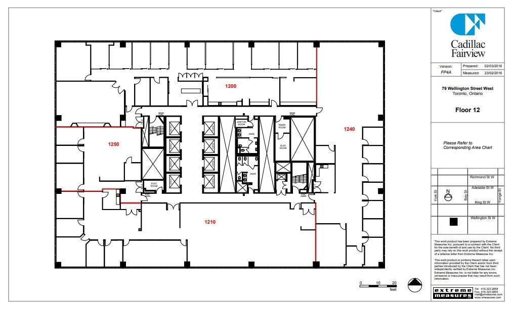 79 Wellington St W, Toronto, ON for lease Floor Plan- Image 1 of 1