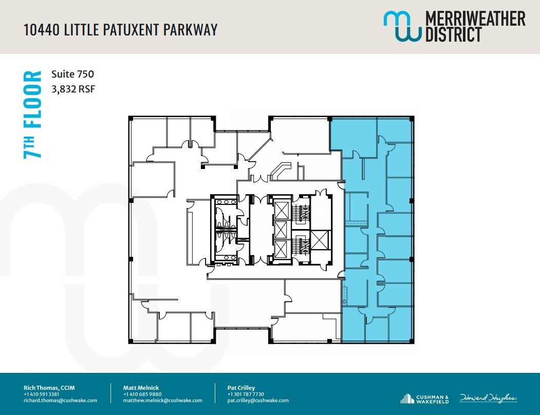 10480 Little Patuxent Pky, Columbia, MD for lease Floor Plan- Image 1 of 1
