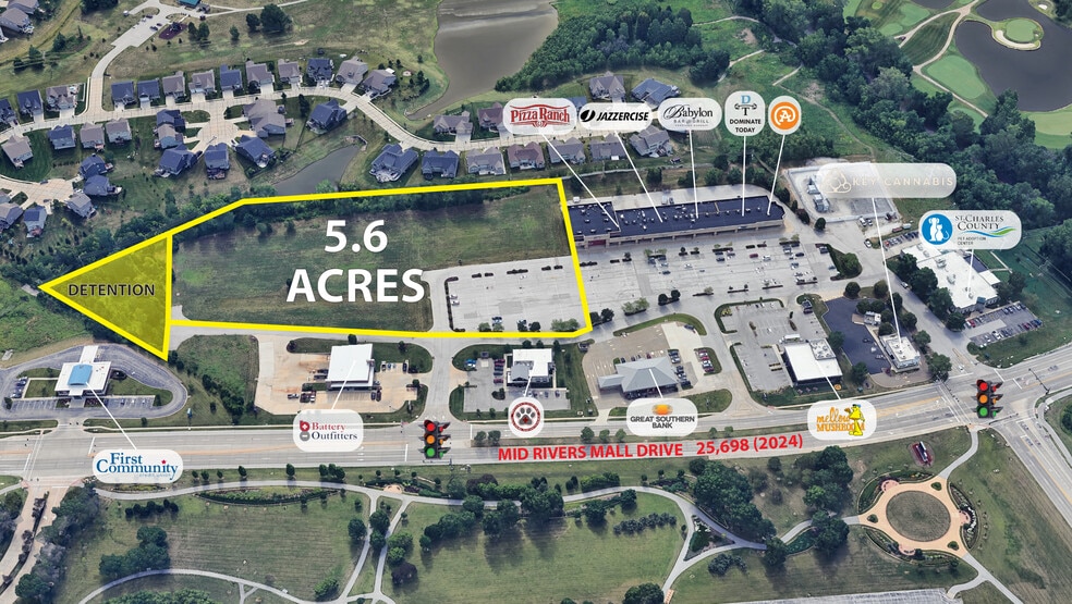 4278 Mid Rivers Mall Dr, Saint Peters, MO for lease - Building Photo - Image 1 of 2