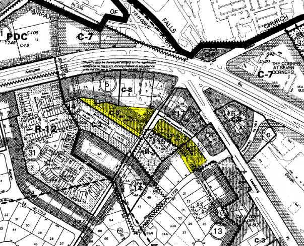 6305 Castle Pl, Falls Church, VA for lease - Plat Map - Image 3 of 6