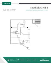 1545 E Southlake Blvd, Southlake, TX for lease Floor Plan- Image 1 of 1