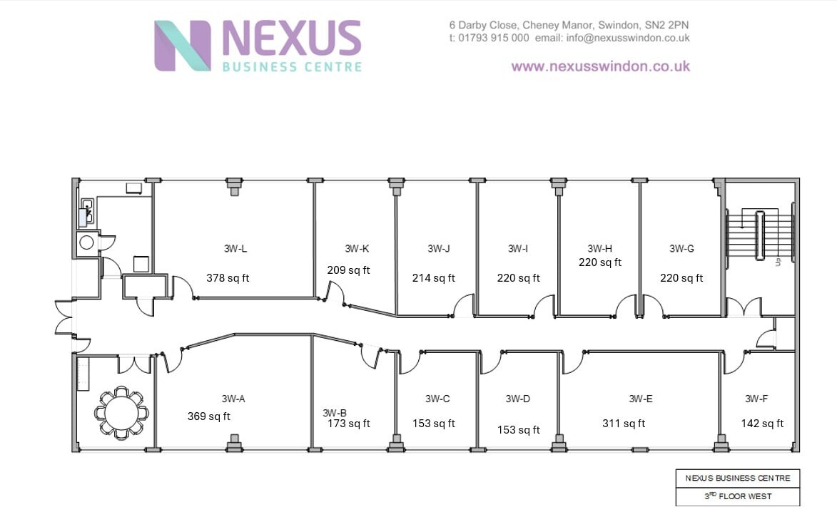 6 Darby Clos, Swindon for lease Floor Plan- Image 1 of 3