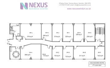 6 Darby Clos, Swindon for lease Floor Plan- Image 1 of 3