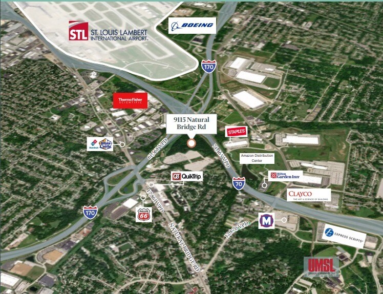 9115 Natural Bridge Rd, Saint Louis, MO for sale - Primary Photo - Image 1 of 1