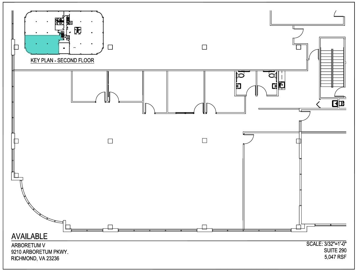 9210 Arboretum Pky, Richmond, VA for lease Floor Plan- Image 1 of 1