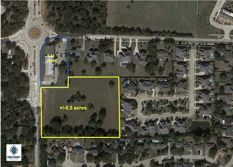 101 E Highland St, Southlake, TX for sale - Aerial - Image 1 of 1