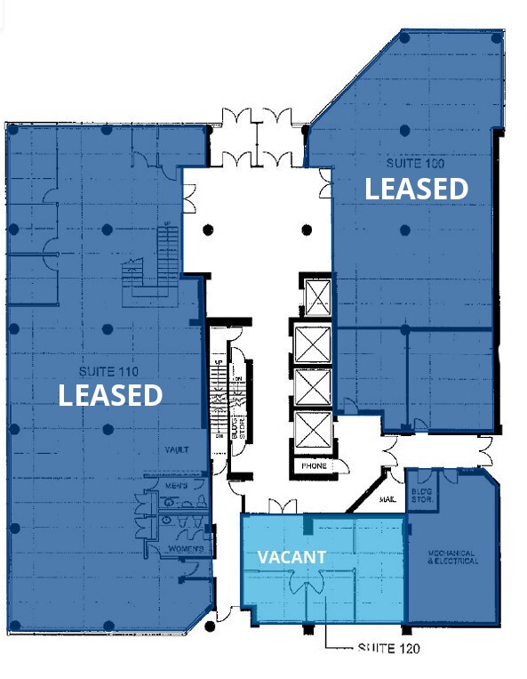 330 St Mary Ave, Winnipeg, MB for lease Floor Plan- Image 1 of 1