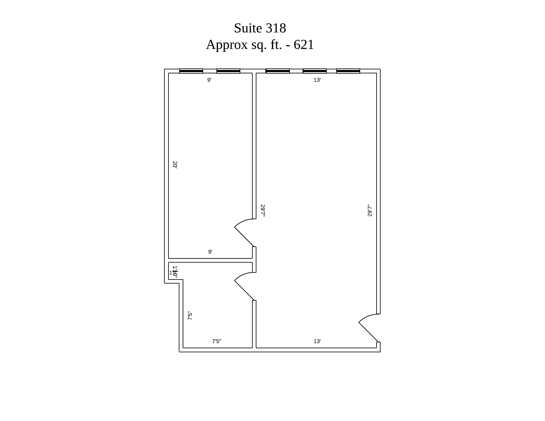 27801 Euclid Ave, Euclid, OH for lease Floor Plan- Image 1 of 1