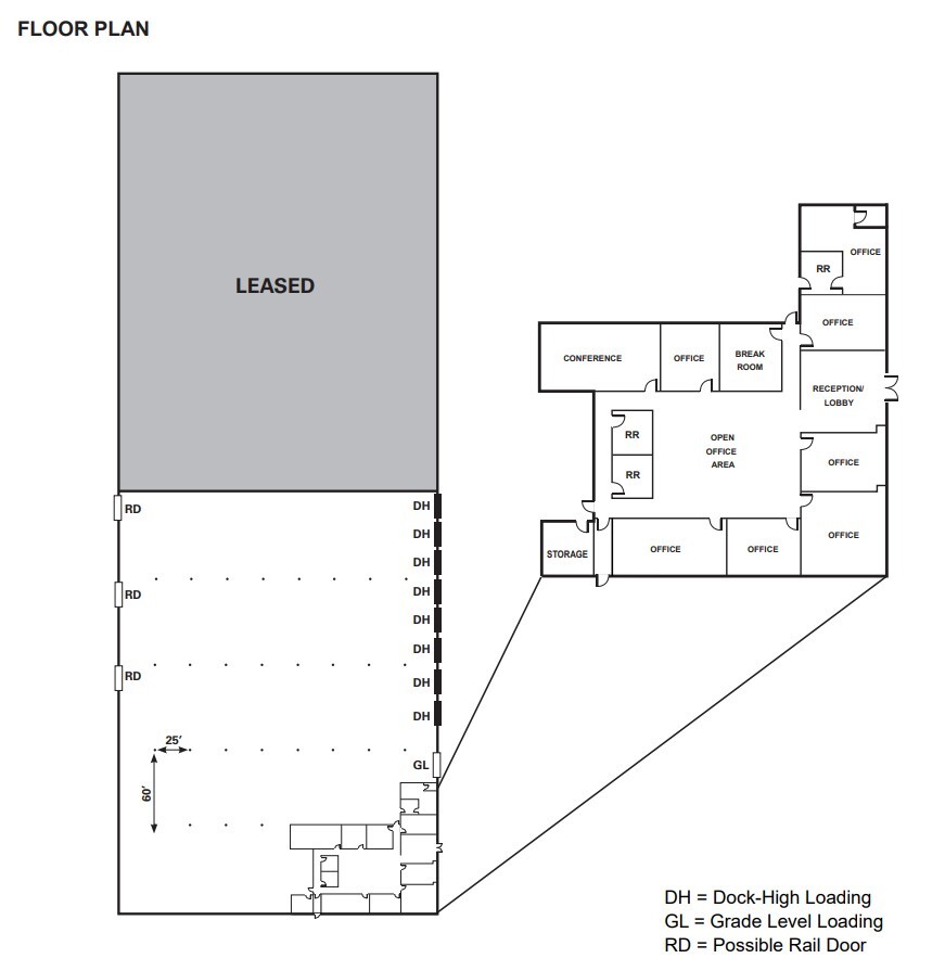 3940 Seaport Blvd, West Sacramento, CA for lease Floor Plan- Image 1 of 2