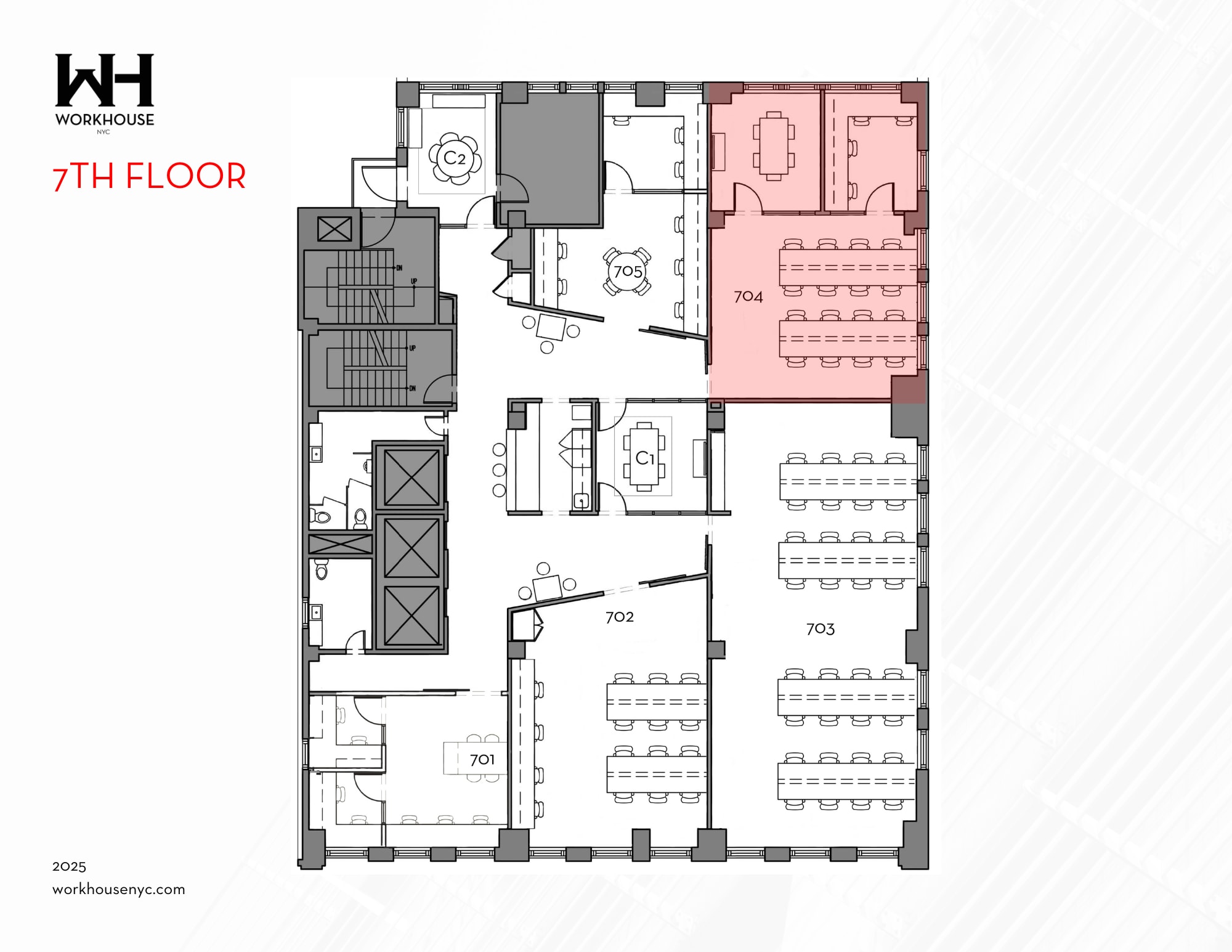 21 W 46th St, New York, NY for lease Floor Plan- Image 1 of 6