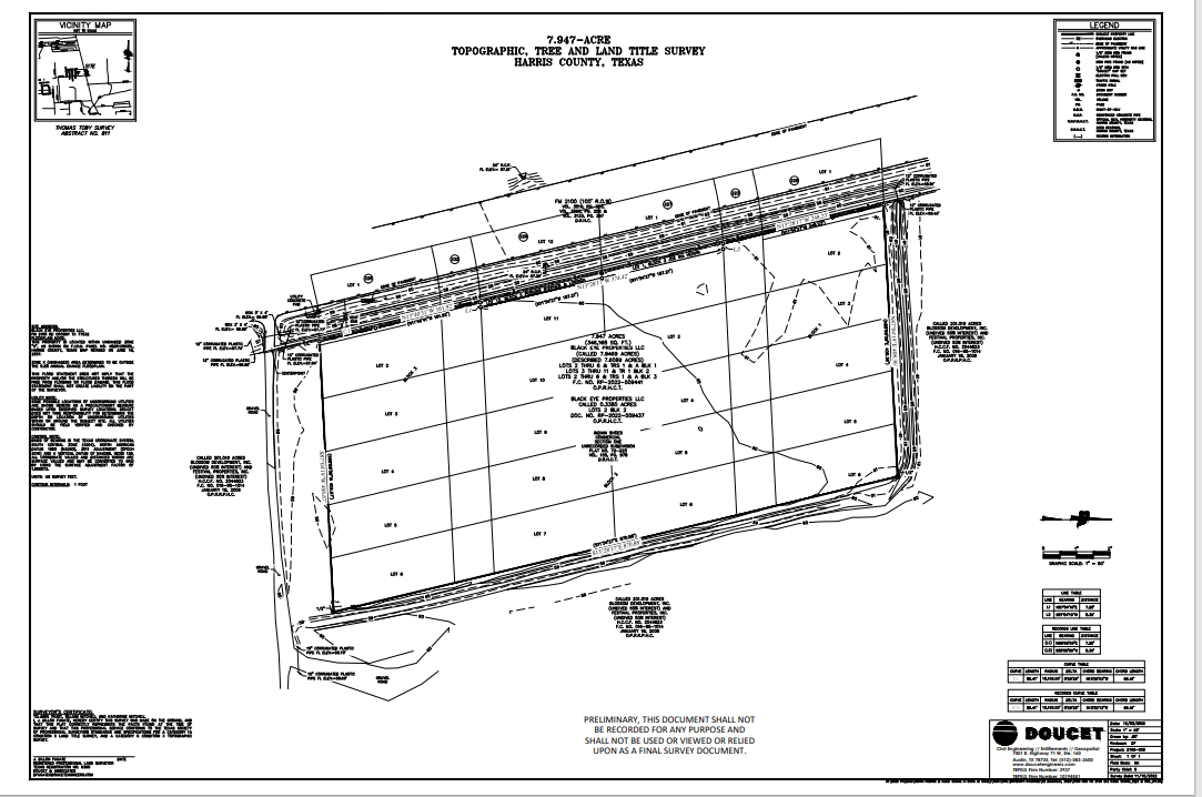 FM 2100, Crosby, TX for sale Plat Map- Image 1 of 8